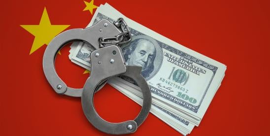 Chinese prison sentence for counterfeits