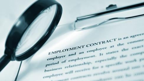 franchise, employment contract and no poach agreement
