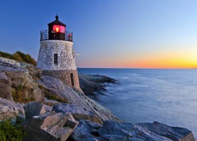 Rhode Island coastline