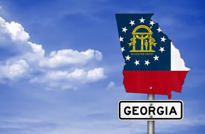 Georgia on the side of the road in my mind