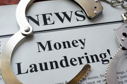 news about money laundering and other business and corporate crime
