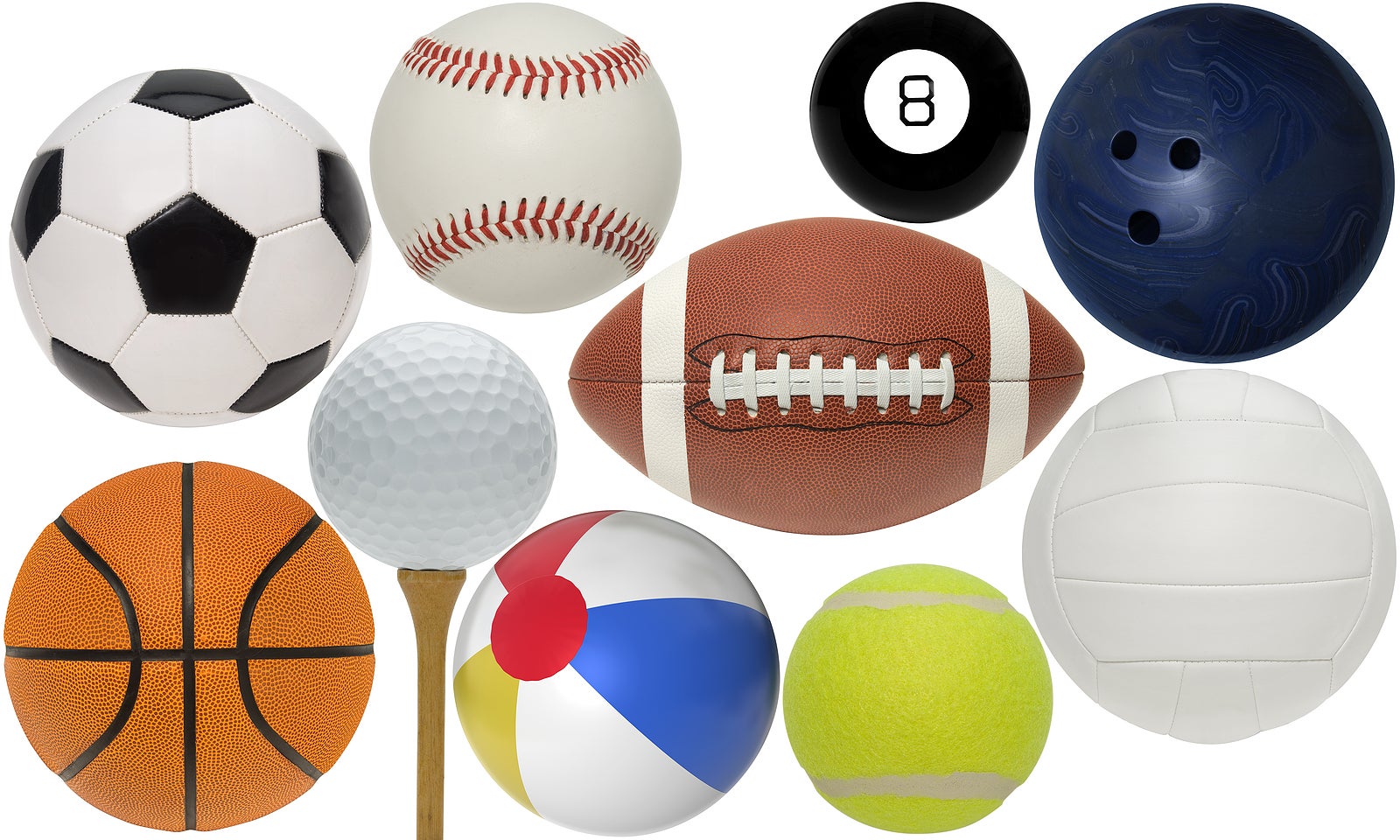 Set sport icons doodle style equipment Royalty Free Vector
