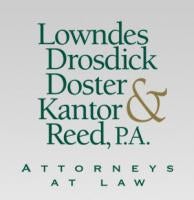 Lowndes Drosdick Florida Law Firm 