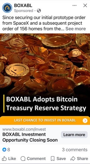 Boxabl crypto