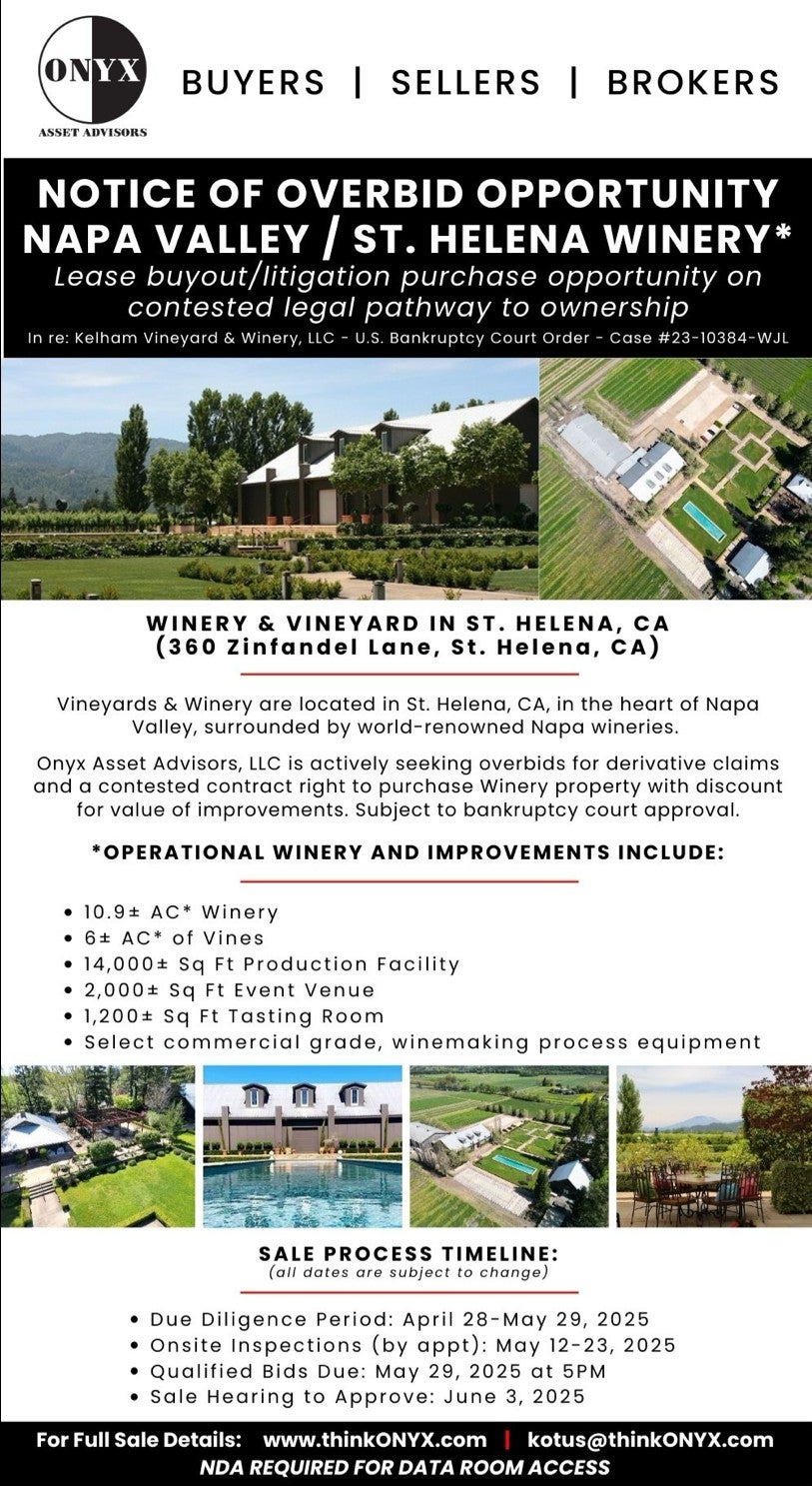 Napa Valley OverBid