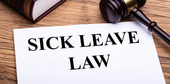 California Senate Bill 616 sick leave