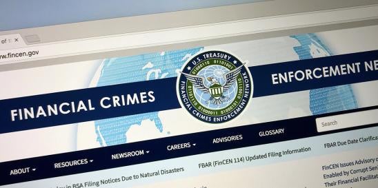 Financial Crimes Enforcement Network FinCEN CTA reporting