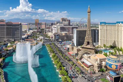 Las Vegas strip Las Vegas court Atlantic City