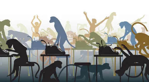 Infinite Monkey Theorem AI Cut Costs Advertising and Marketing