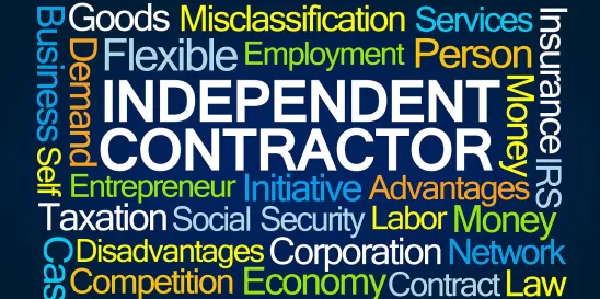 U.S. Department of Labor New Independent Contractor Rule