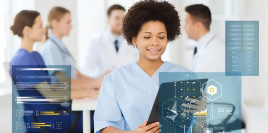 doctors in a healthcare facility in California