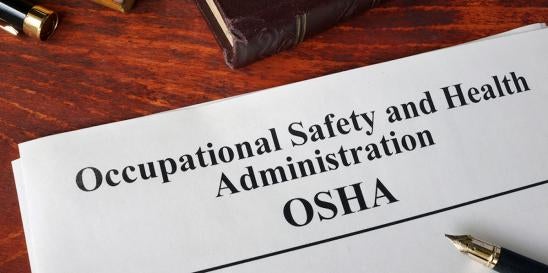 OSHA documents for workplace safety regulations