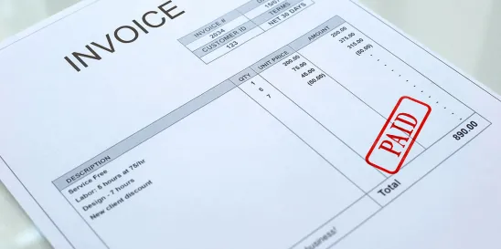 Law Office Invoice Steps
