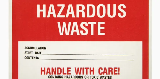 EPA PFAS hazardous waste Resource Conservation and Recovery Act