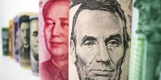 international money on the global bankruptcy market