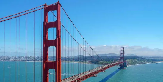 golden gate bridge in California