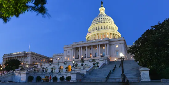 Washington DC at night