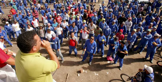 Union meetings and elections in action