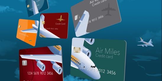 Airline miles and company rewards points as savings