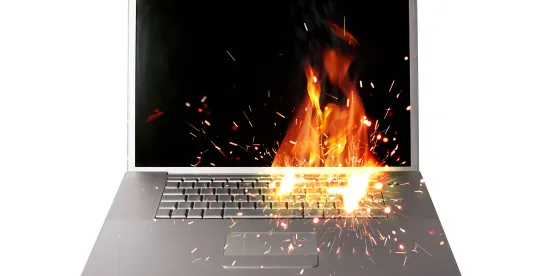 preventing laptop fires