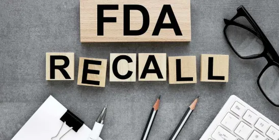 FDA ongoing recall of cinnamon applesauce pouches