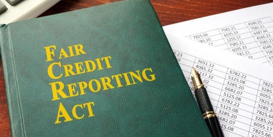 Fair Credit Reporting Act cases dismissed