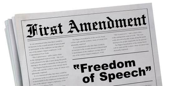 Ruling on First Amendment Protection