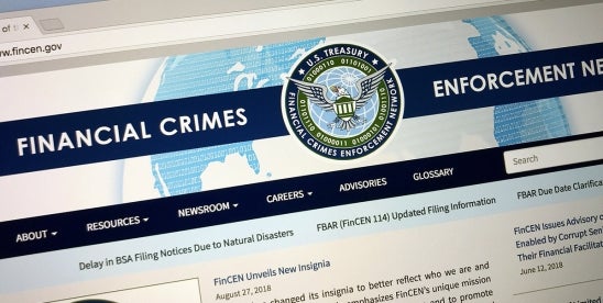 Financial Crimes Enforcement Network beneficial ownership information reporting notice