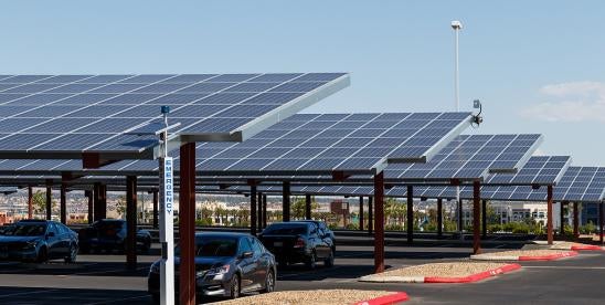 Solar panel farms in North Carolina
