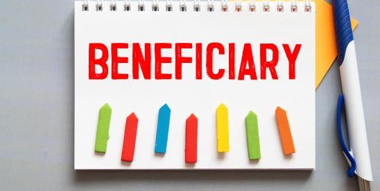 Beneficiary designation for retirement plan