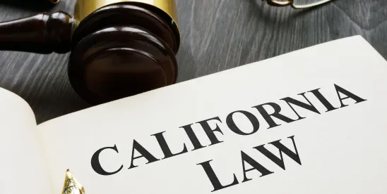 California Law Forbids