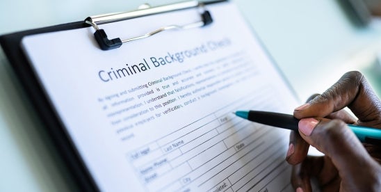 Employers Running Criminal Background Checks