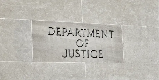 Department of Justice Criminal Antitrust