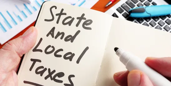 Tax reform—SALT deduction changes and partnership impact