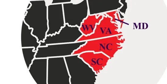 fourth circuit map