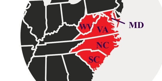 fourth circuit map