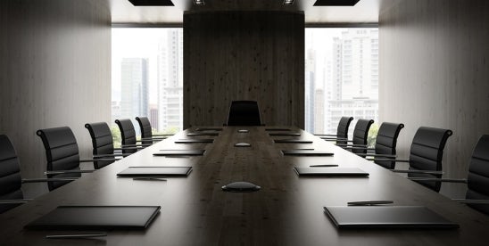 Corporate boardroom