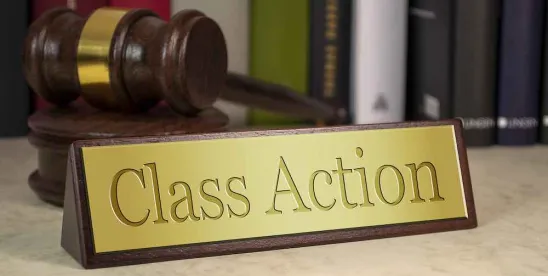 class action gavel in New England