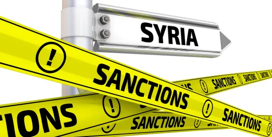 Syria EO lifts sanctions and eases export controls