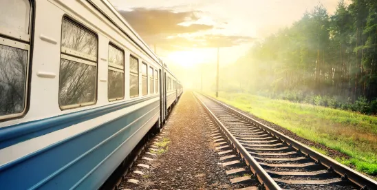 Union Pacific & Norfolk Southern Railroad Route Train