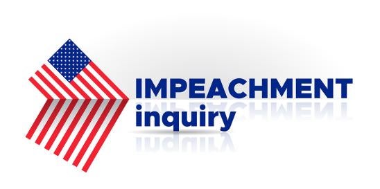 Impeachment and the US flag as Donald Trump's Presidency is challenged