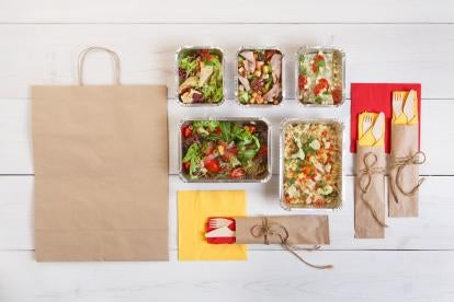 food boxes, california, fast food packaging