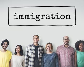 immigration with people, united kingdom