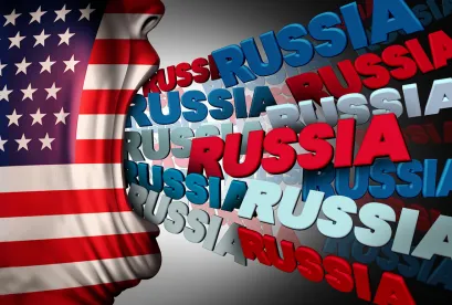 russia in the mouth of an upset, hacked USA