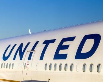 united airlines jet where a fight attendant experienced sexual harassment
