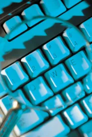 computer, web, internet, keypad, magnifying glass