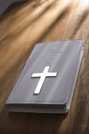 Bible, cross
