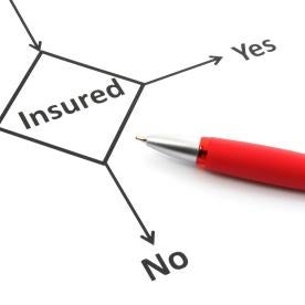 flow chart about insurance and coverage for commercial vehicles