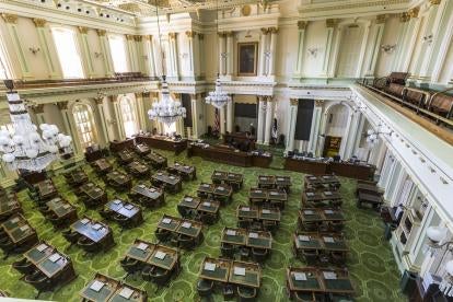 House and senate legislation in California and Nevada