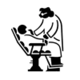 Dentist with Patient in Chair